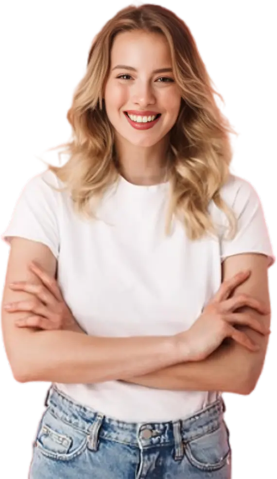 Smiling dental patient